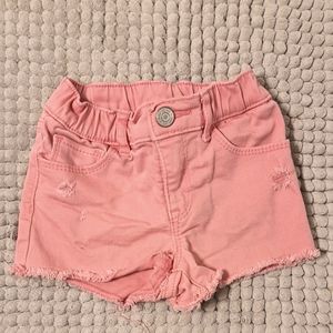 Pre Loved ,Baby GAP , Pink cutoff shorts, 4T.